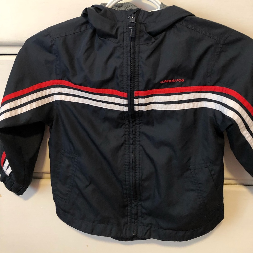Navy windbreaker